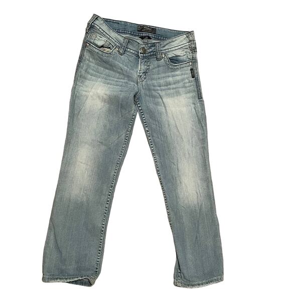 Silver Jeans Suki Capri Size 27 - Picture 3 of 8